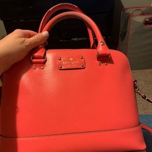 EUC Kate spade hot pink purse
